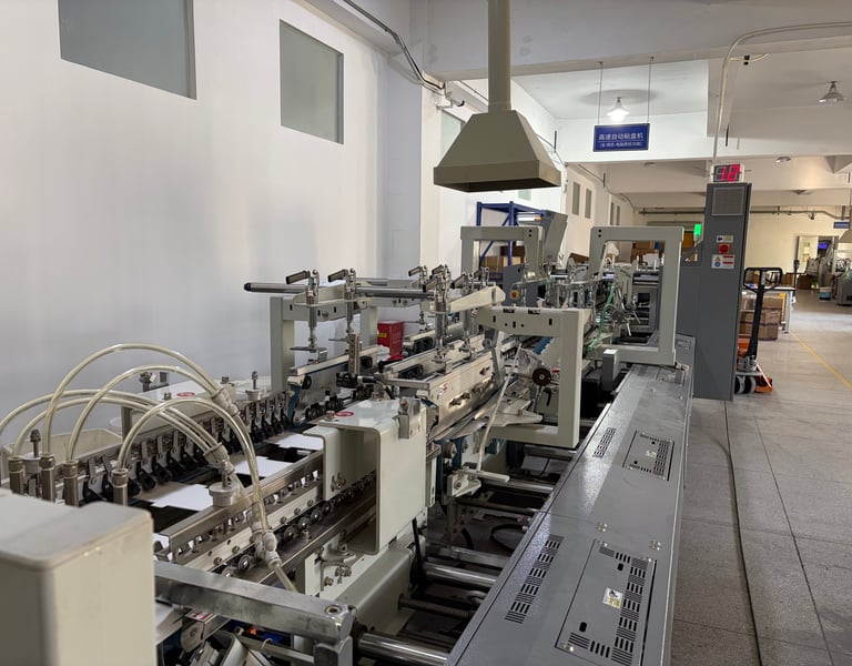 High-Speed Automatic Box Gluing Machine