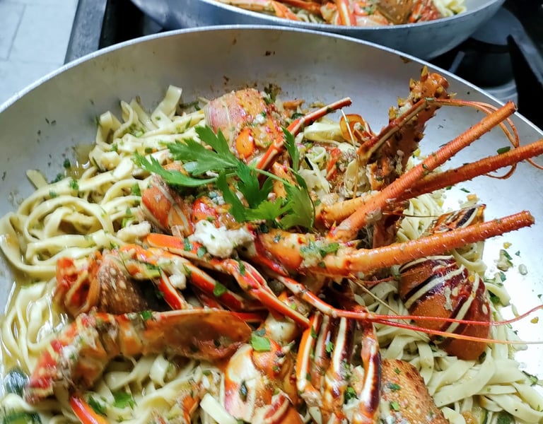 Aragosta ristorante hotel isola di Maio Capo Verde