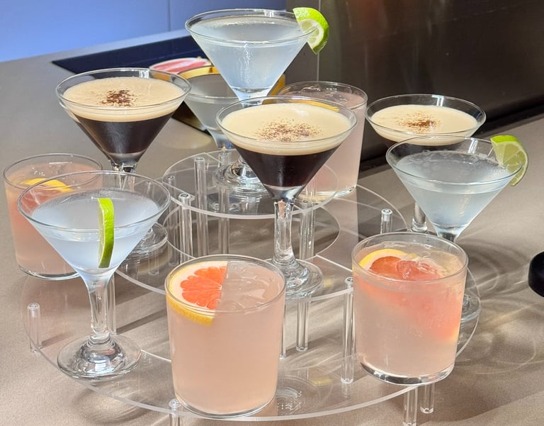 Espresso Martini, Palomita, Margarita
