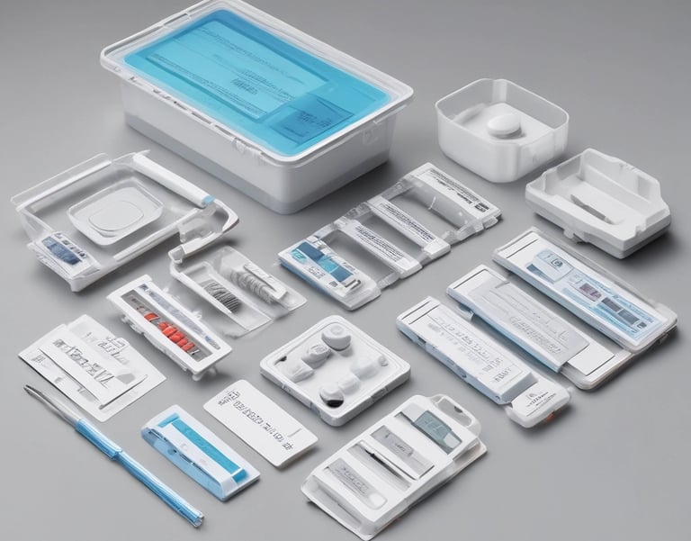 A cargo ship loaded with containers departing from an Indian port at sunset.