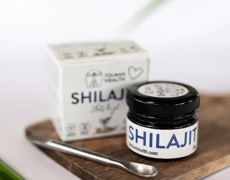 shilajit mushrooms for health
