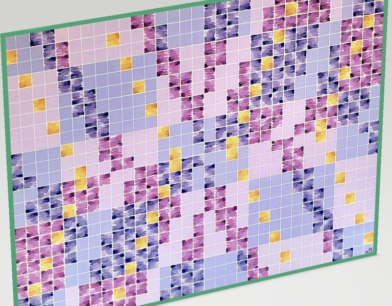 Adamascado, vista lateral