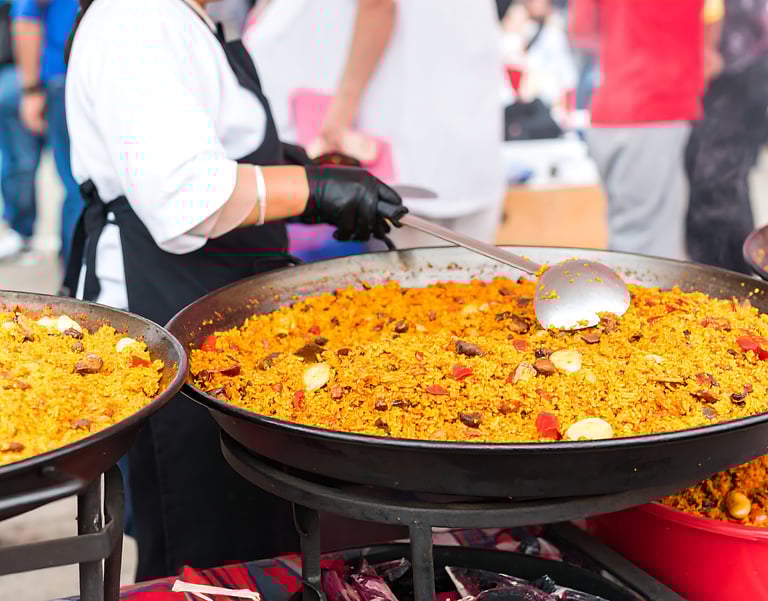 paellas gigantes zaragoza logroño pamplona