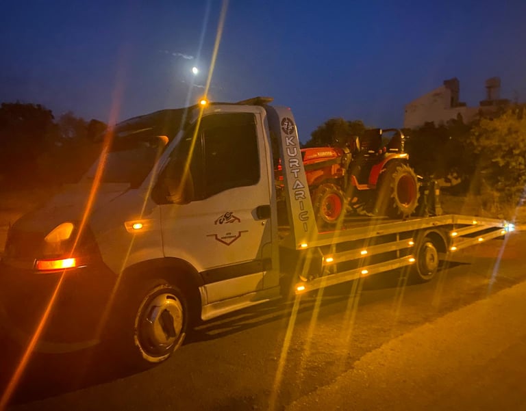 manavgat mini traktör taşıma