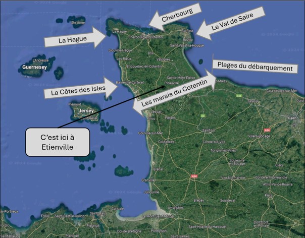 Gîte de la cour d'Etienville au cœur des marais du Cotentin Manche