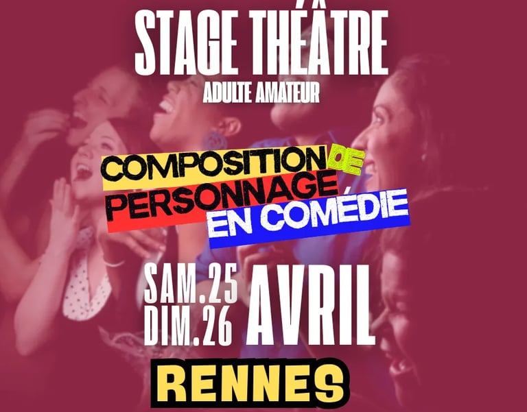 Stage Composition de personnage de comédie
