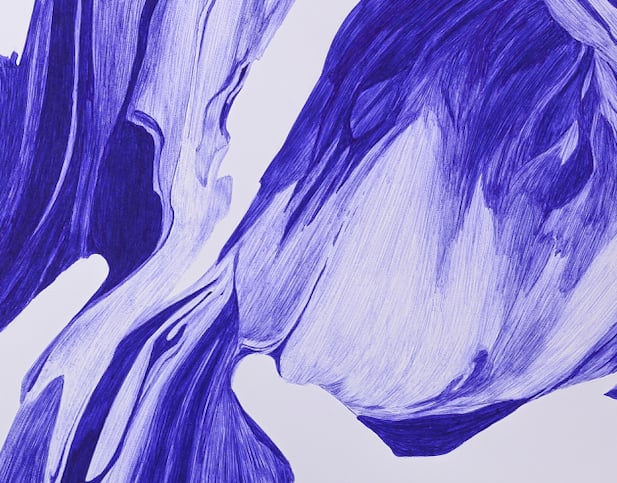 Détail de texture au stylo