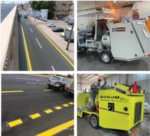 Thermoplastic Road Marking