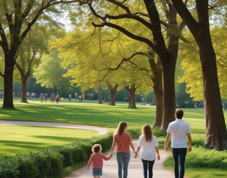 A hand is holding a smartphone displaying a financial application. The screen shows a chart with a growth prediction in percentage, and sections labeled Personal, Retirement, and Custodial. The chart predicts cash invested and saved over a period of time, with specific dollar values provided for future growth.