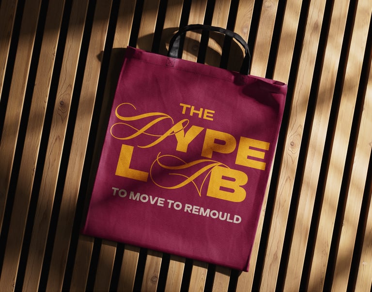The Hype Lab estudi de dansa Branding Tote Bag