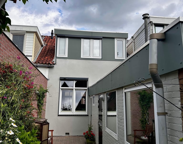 gevel geschilderd