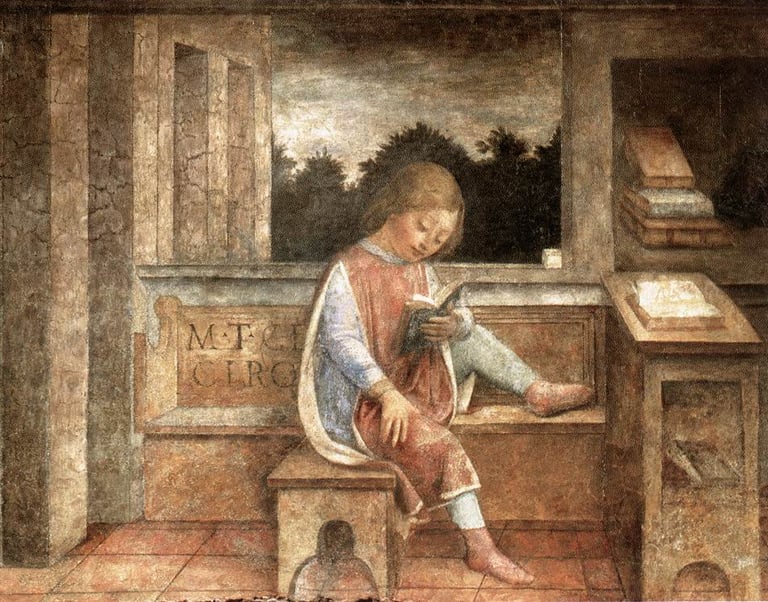 ciceron de niño