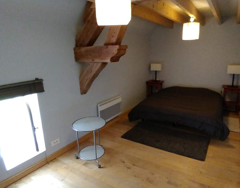 Chambre parents gîte dans le Cotentin en Normandie pour 6 personnes