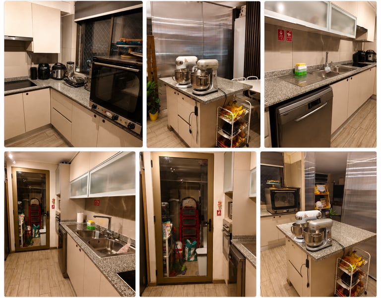 Cocina actual de Cocina con Ely.