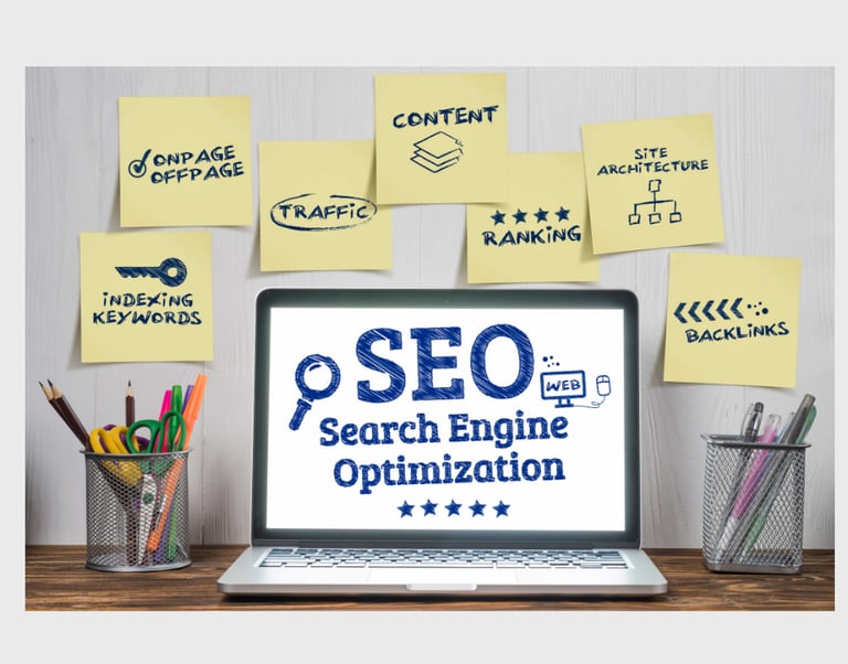 SEO optimization , Website ranking