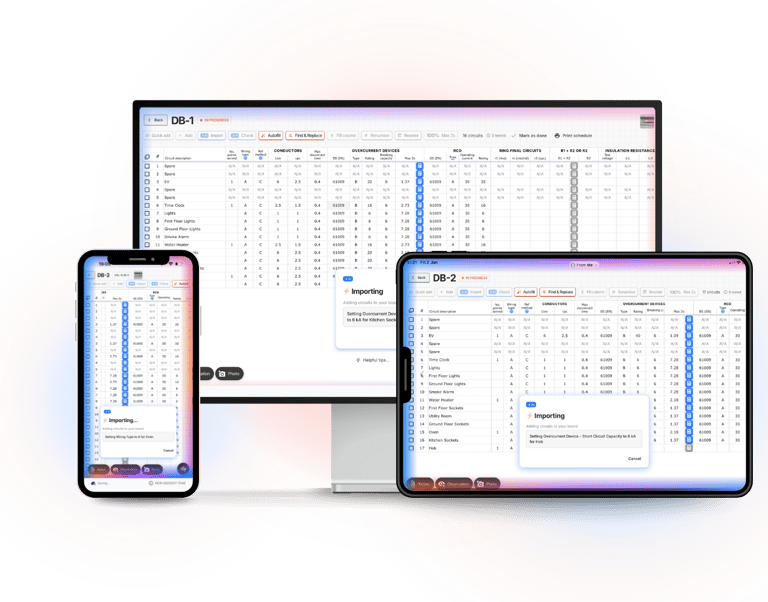 Tradecert across devices