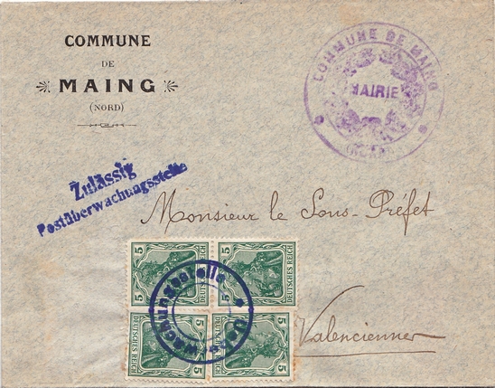 Zulässig Postüberwachungsstelle