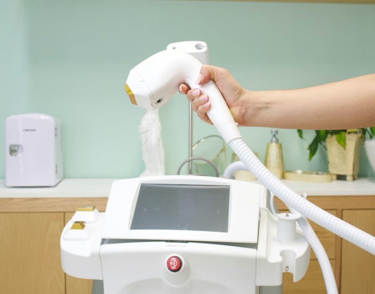 fraxel laser machine and hand held laser