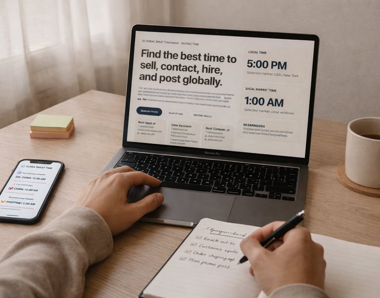 why globalsellertime.com platform exist