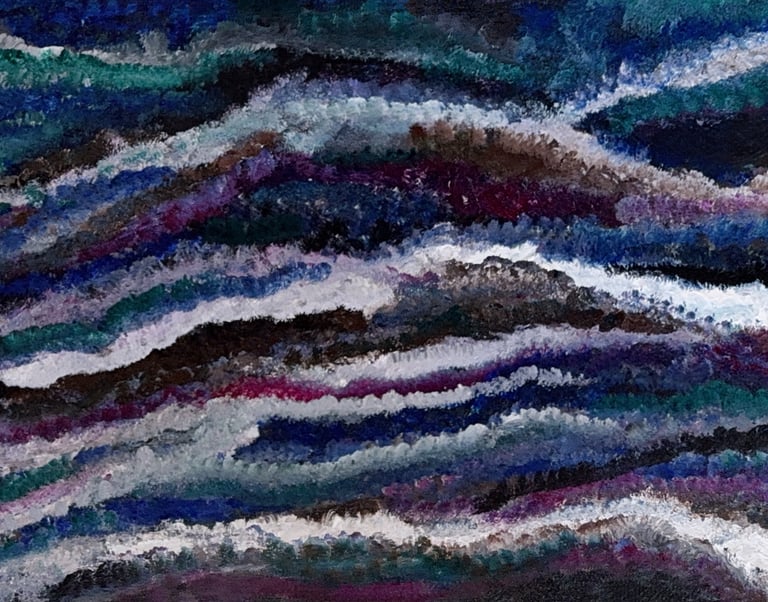 Sun on the mountains