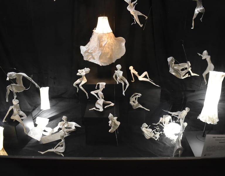 installations sculpture papier millau