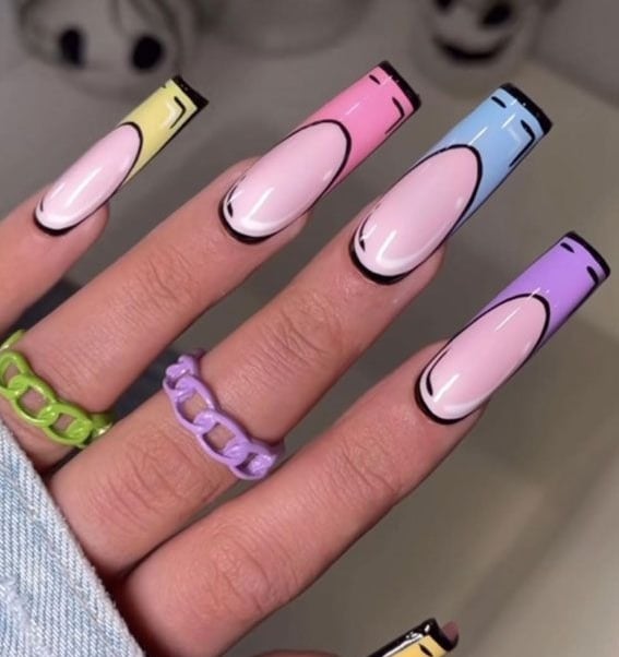 Cartoon nails