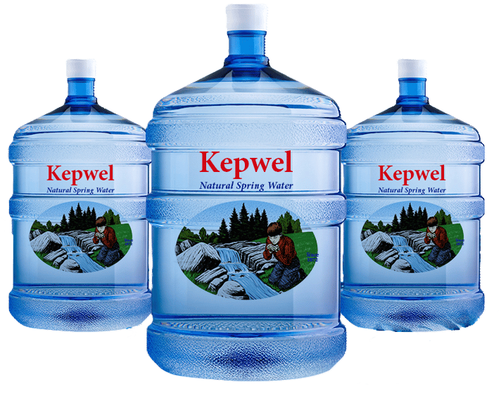 5 Gallon Bottles of Kepwel Spring Water