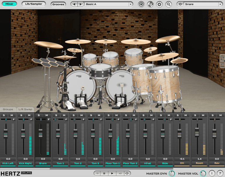 Hertz Drums Hertz Instruments Wiesławski Studio