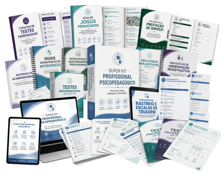 Super Kit Psicopedagógico Profesional