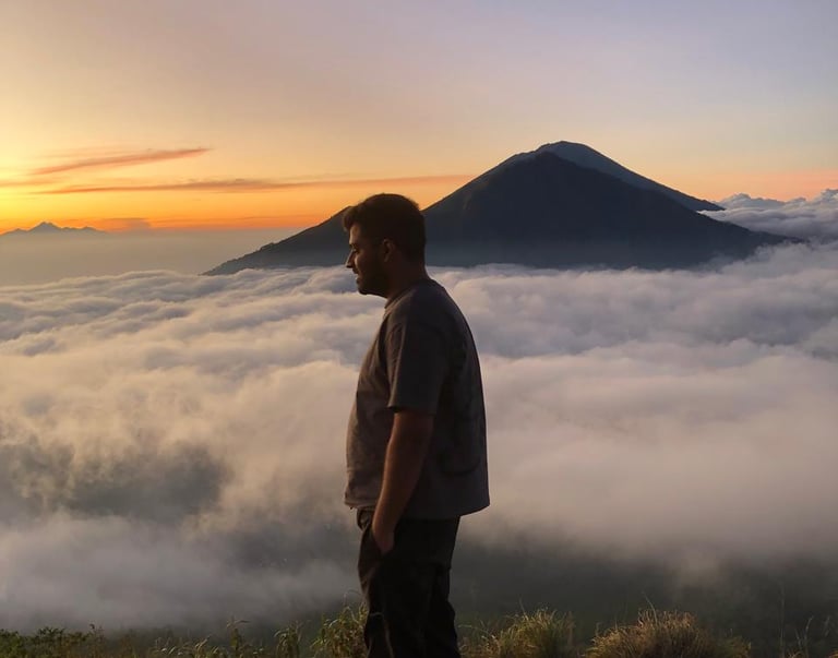 sunrise view mount batur