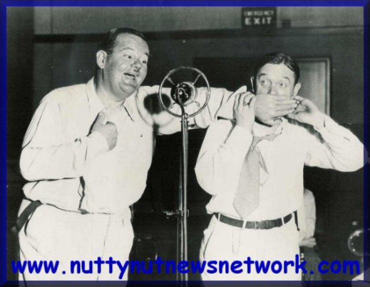 The Nutty Nut News Network Laurel and Hardy