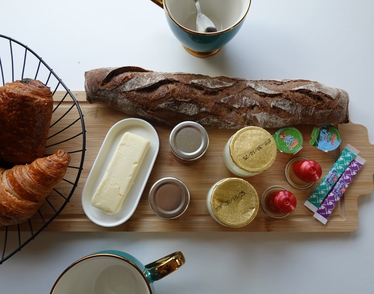Petit-déjeuner Tiny-house Saignon (Luberon)