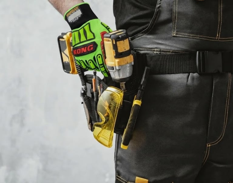 PSC KONG Deck Crew Cut5 industrial gloves with Cut Level 5 protection for heavy industrial work