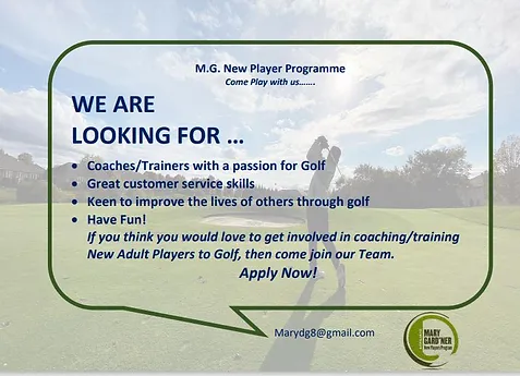 Work with MG Golf