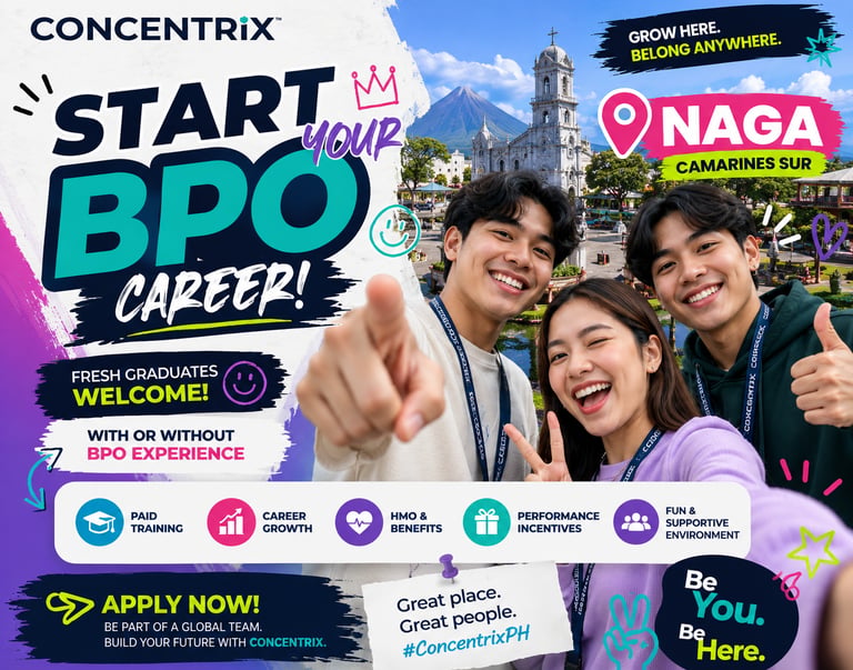 indeed job hiring naga camarines sur concentrix naga hiring