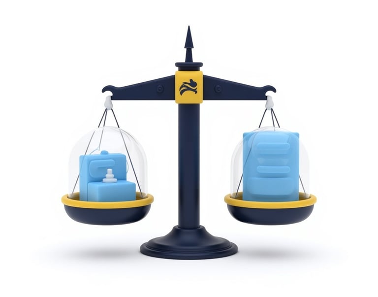 balanza de tiempo y productividad, ia