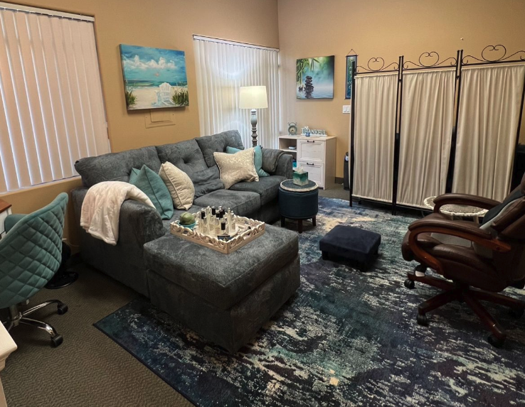 Staci Montgomery's therapy office