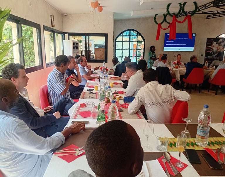 Image du 4ème déjeuner du Club Abidjan HSE