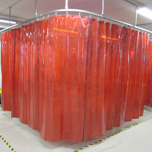 iso25980 welding booth screens made by pvcfab