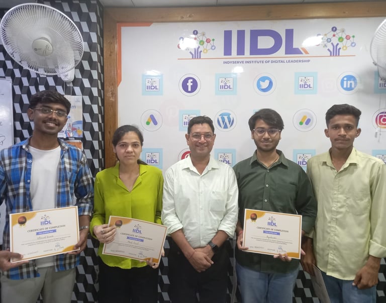 Digital Marketing Institute with 100% Placement