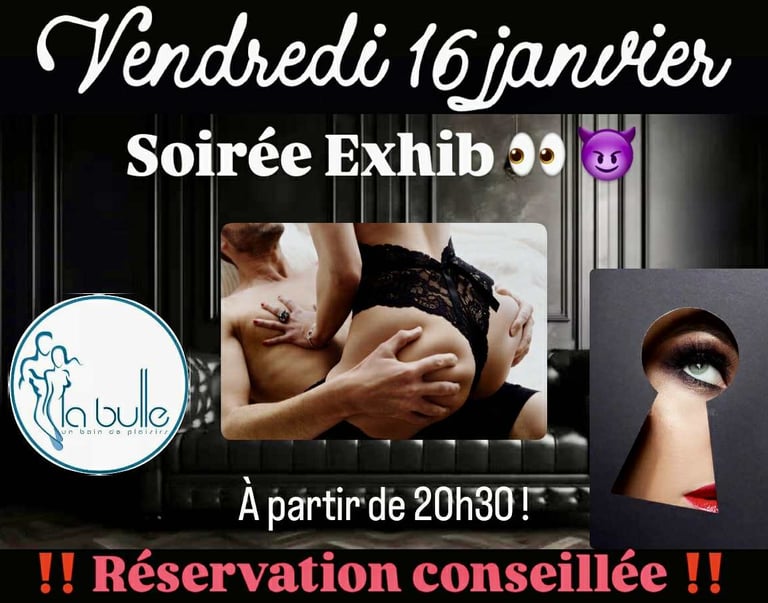 Soirée exhib La Bulle Sauna