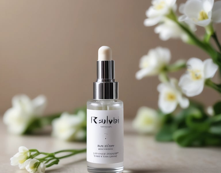 a white jar of deria smart skin care products