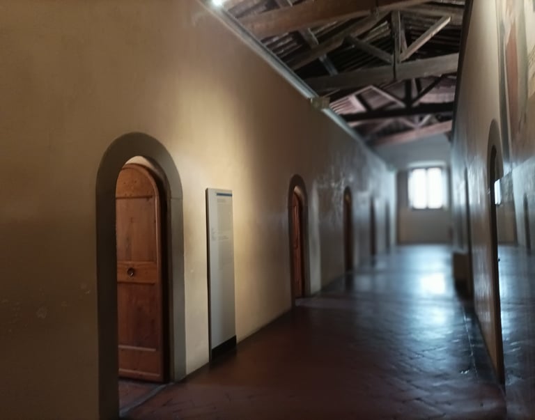 The monks' cells