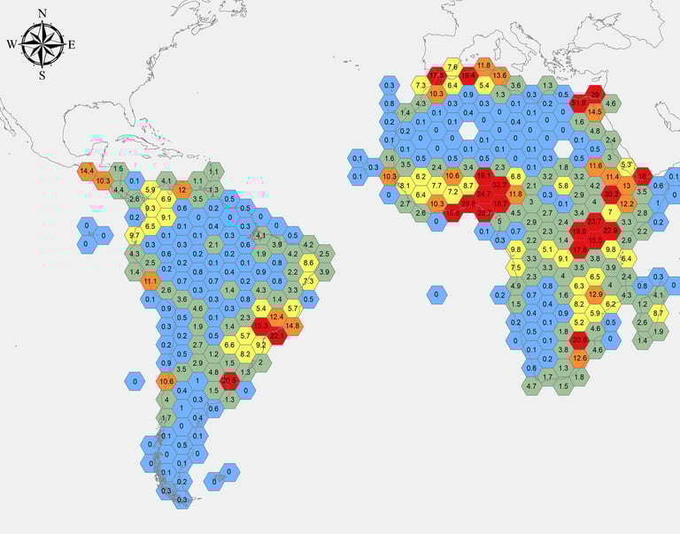 Spatial data analysis and GIS