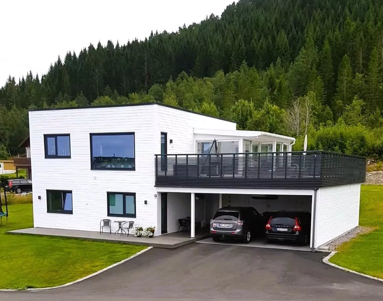Detached houses