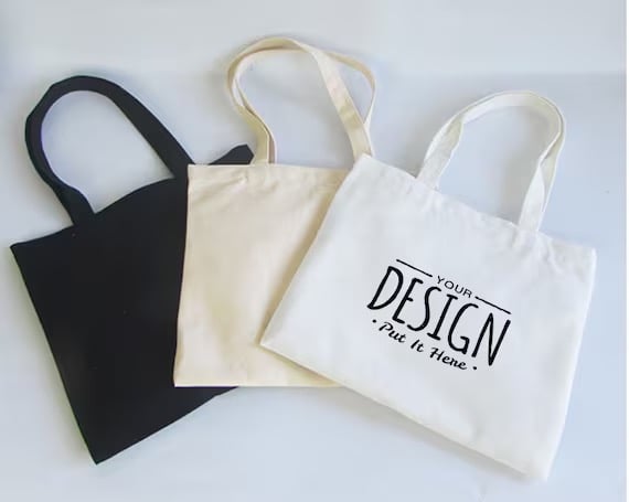 Custom printed tote bags