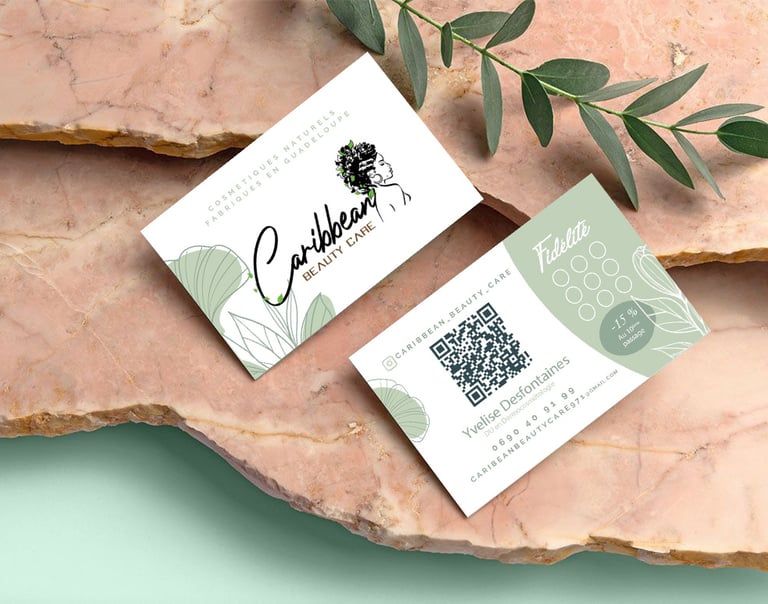 Carte de visite - support de communication - identité visuelle