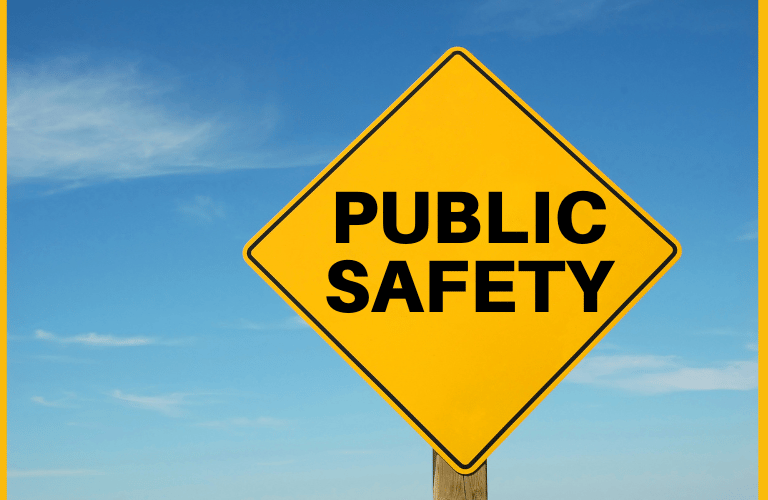 public safety sign