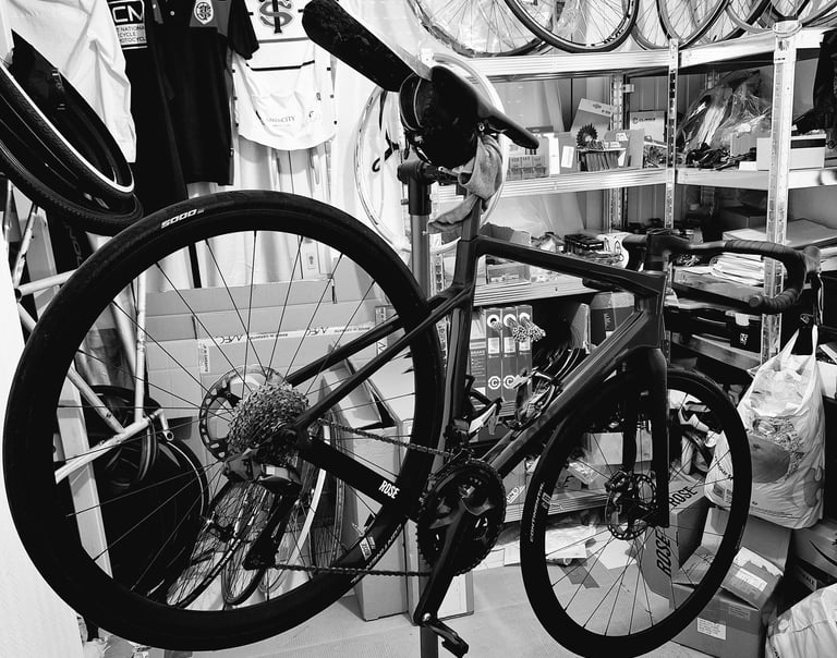 L'atelier vélo. Réparation Montage