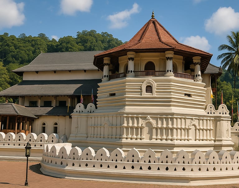 Kandy temple of Sri Lanka